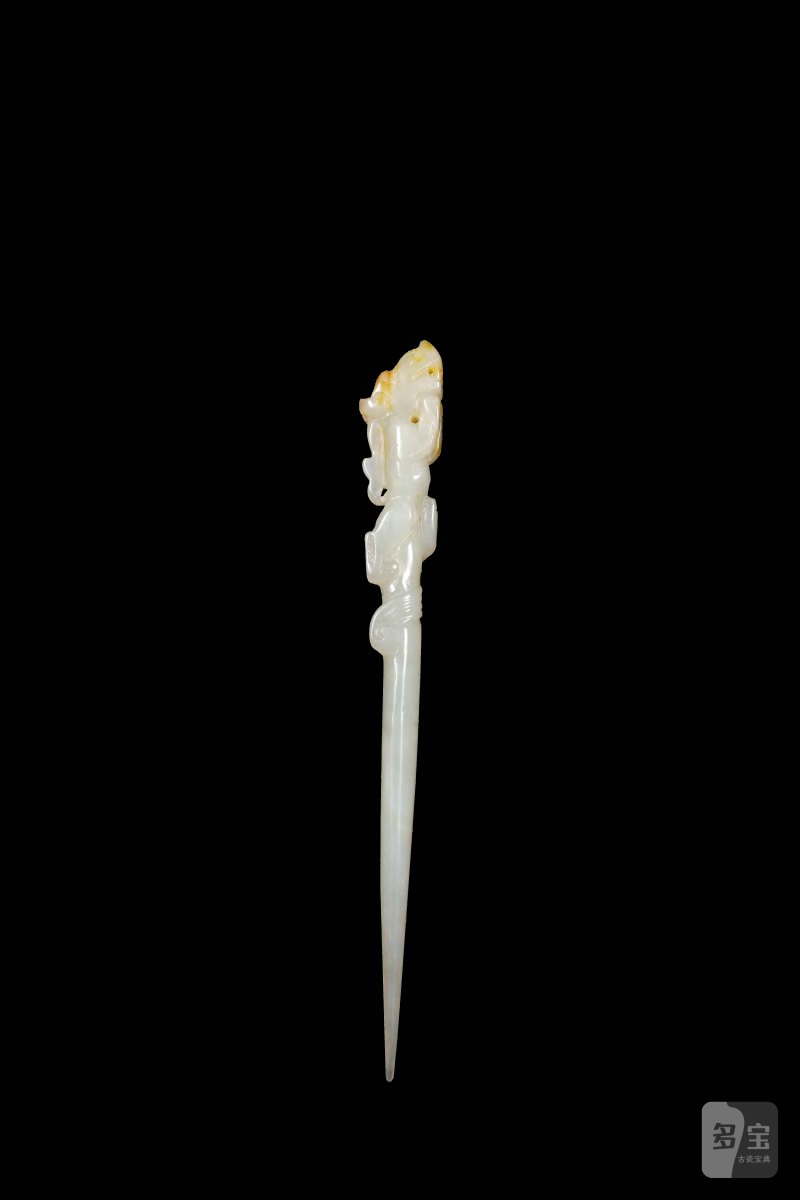 明 龙头玉簪